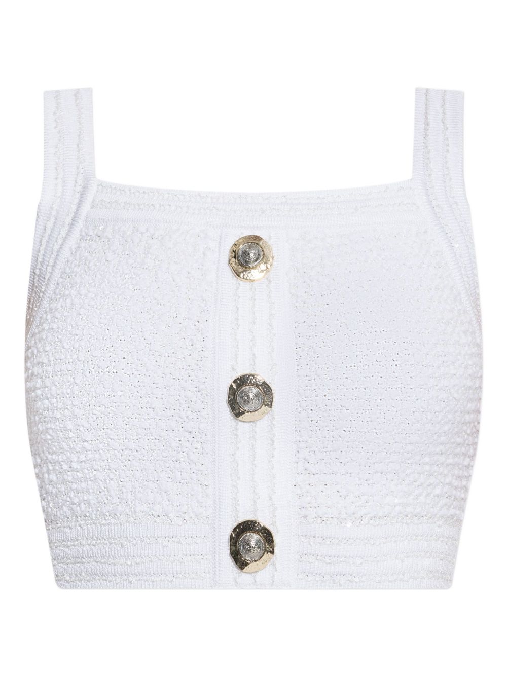 Balmain - Balmain Top White - Topwear