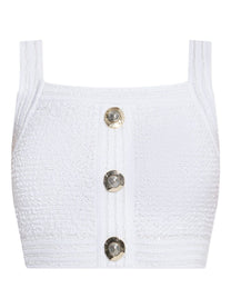 Balmain - Balmain Top White - Topwear