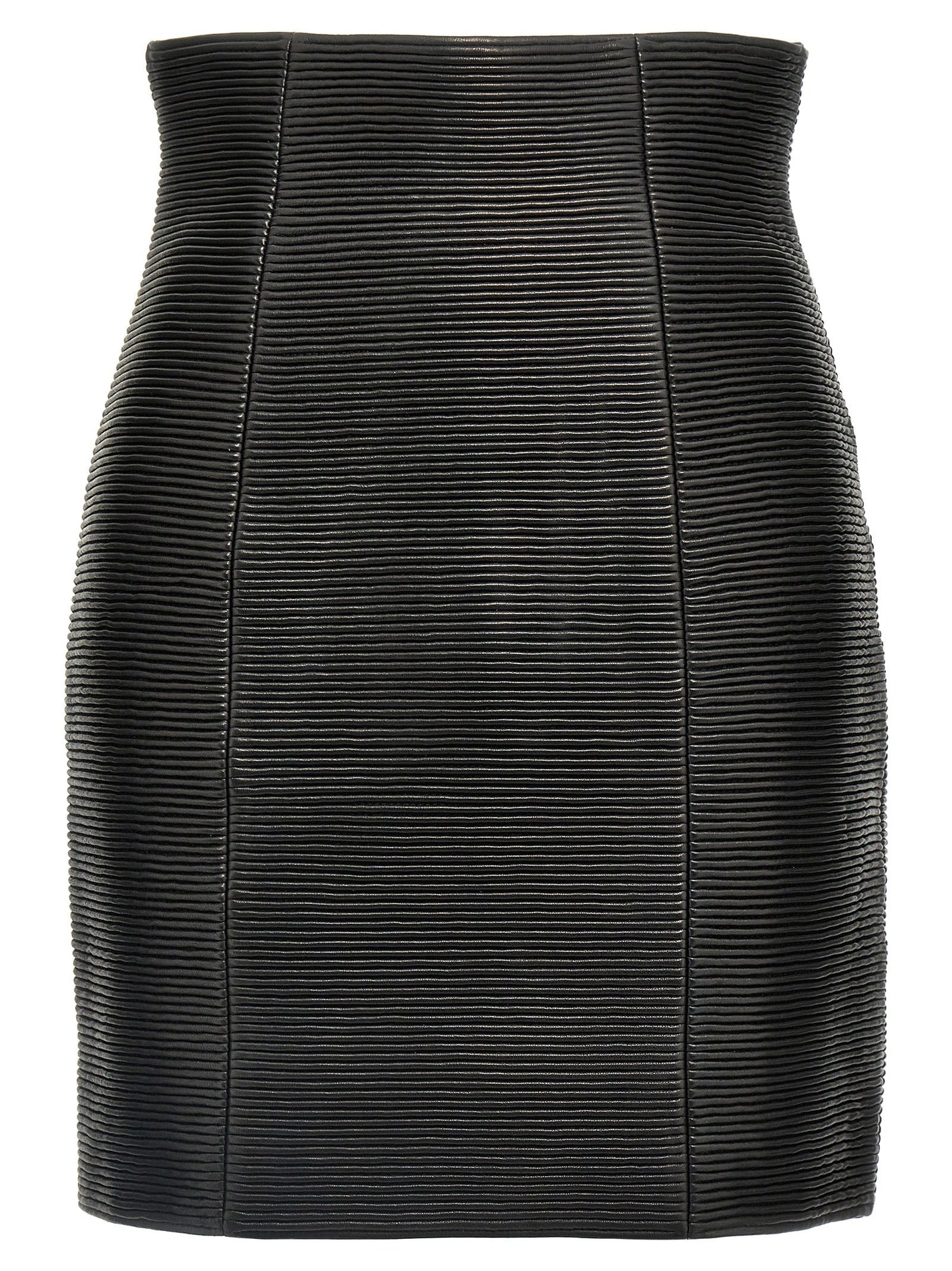 BALMAIN - BALMAIN - ’HW Rolled’ skirt - Women’s Clothing