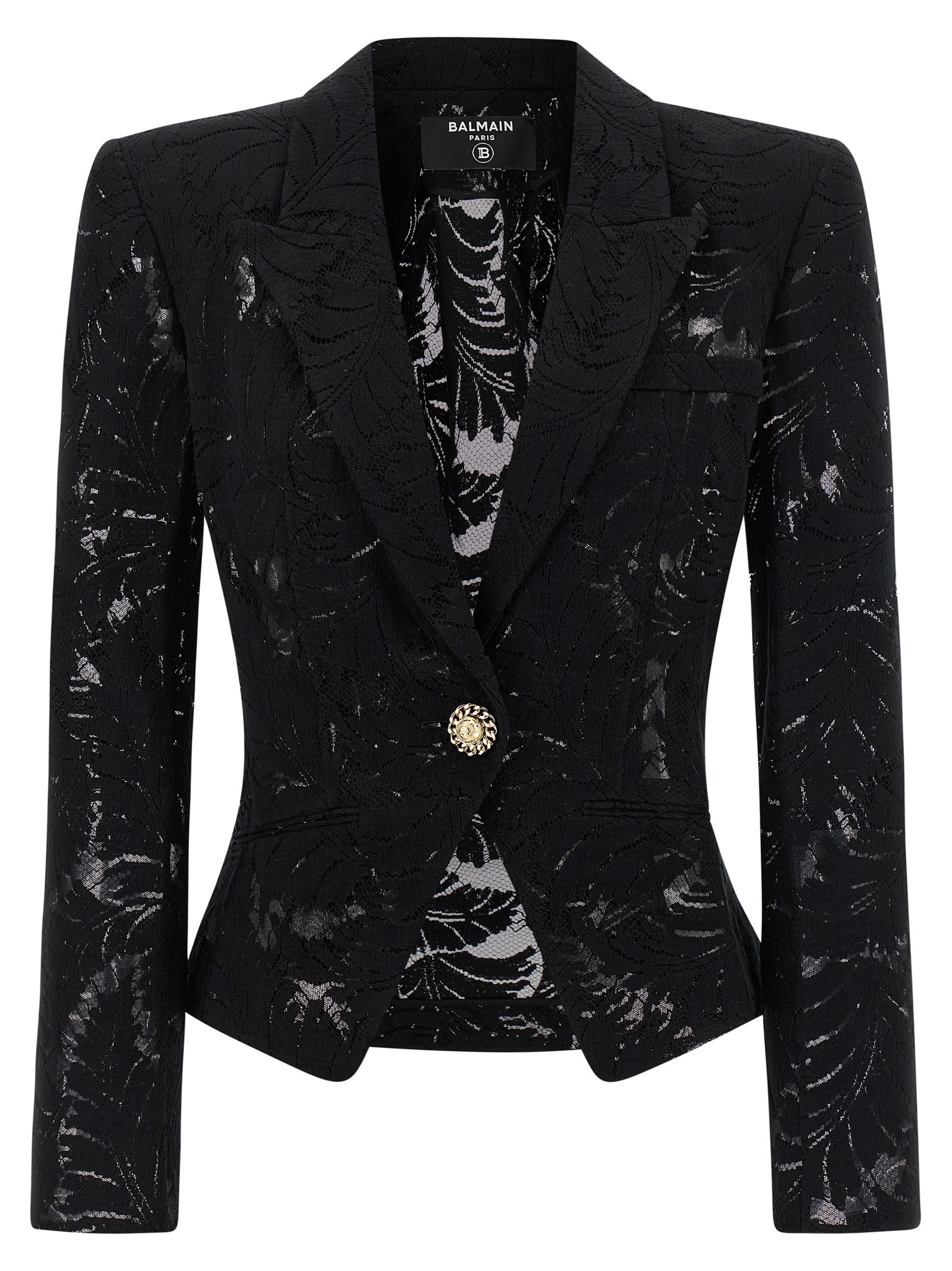 BALMAIN - BALMAIN - Lace blazer - Women’s Clothing