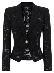 BALMAIN - BALMAIN - Lace blazer - Women’s Clothing