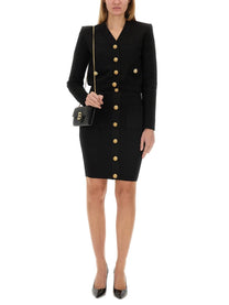 Balmain - Balmain ’Vichy’ Knit Skirt - Women’s Clothing