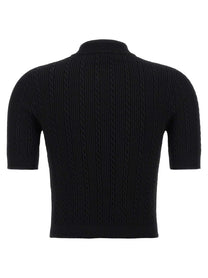 BALMAIN - BALMAIN - Short sleeve cardigan - Women’s Knitwear
