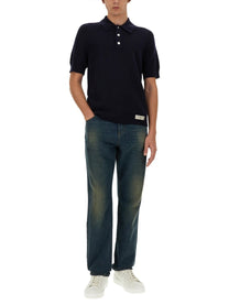 Balmain - Balmain Merino Wool Polo Shirt - Men’s Tops