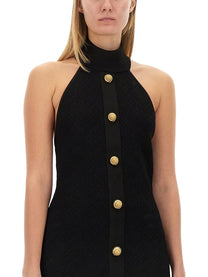 Balmain - Balmain Mini ’Vichy’ Dress - Women’s Clothing