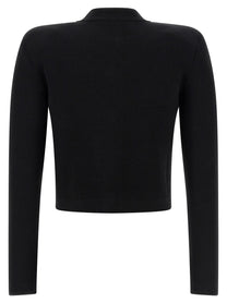 BALMAIN - BALMAIN - Cropped cardigan - Women’s Knitwear