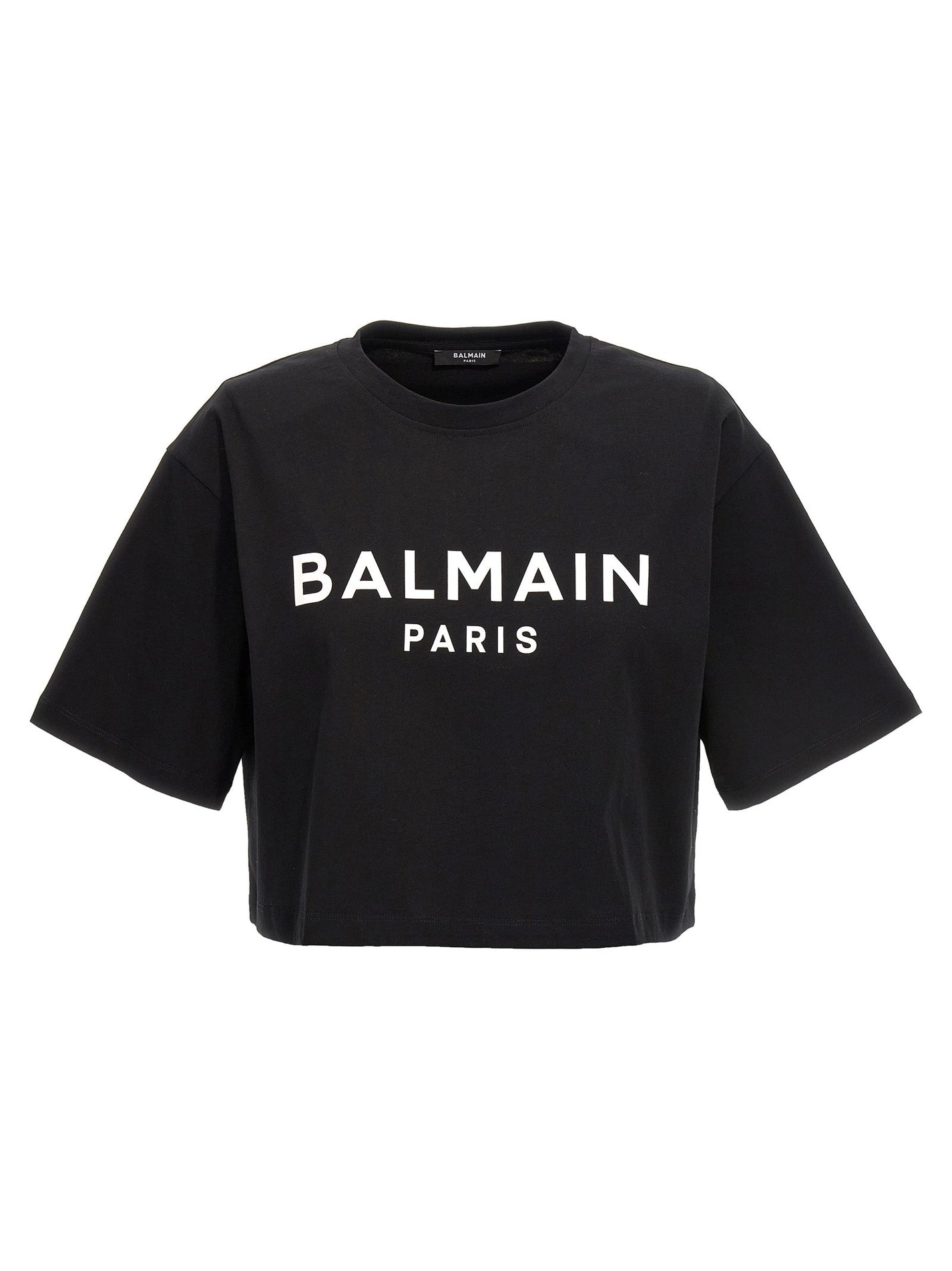 BALMAIN - BALMAIN - Logo t-shirt - Women’s Tops