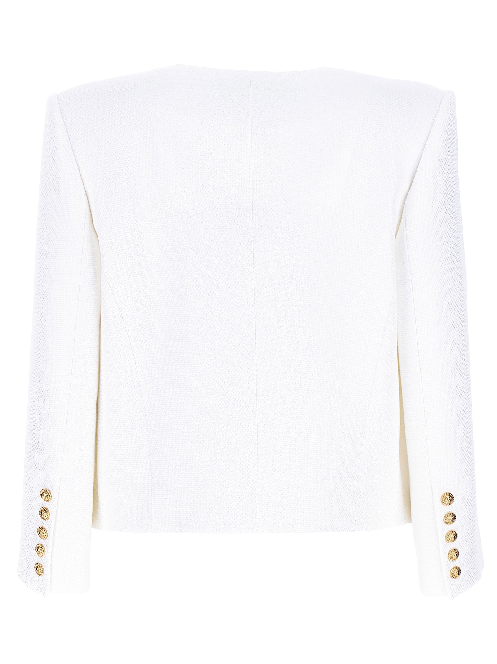BALMAIN - BALMAIN - Blazer Spencer - Women’s Clothing