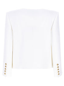 BALMAIN - BALMAIN - Blazer Spencer - Women’s Clothing