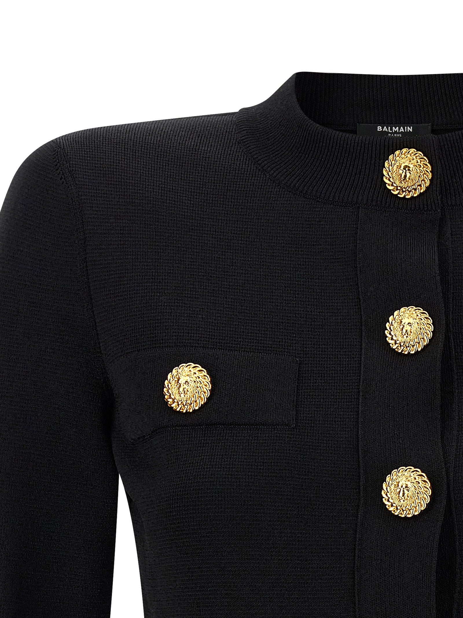 BALMAIN - BALMAIN - Cropped cardigan - Women’s Knitwear