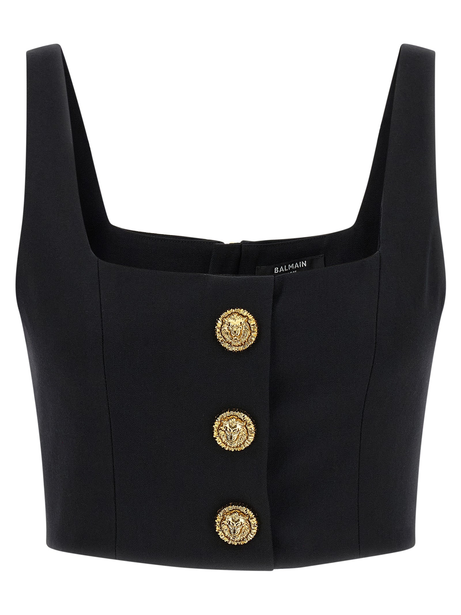 BALMAIN - BALMAIN - Button top - Woman,Clothing,Tops,