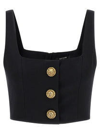 BALMAIN - BALMAIN - Button top - Woman,Clothing,Tops,