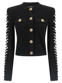 BALMAIN - BALMAIN - Cut-out blazer - Women’s Clothing