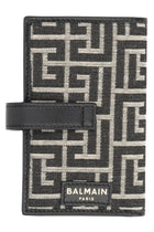 Balmain Men's Monogram Card Holder Multicolor, view 2