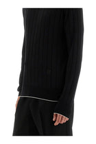 Balmain Men's Silk and Cotton Knit Black, view 4
