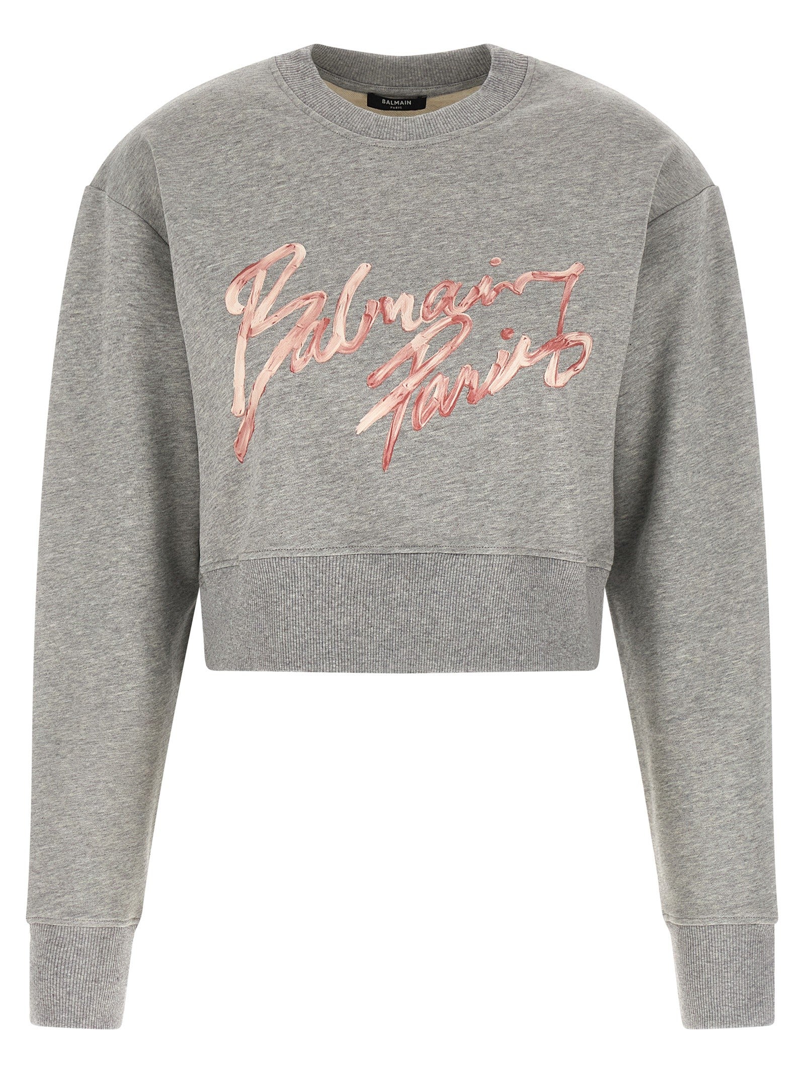 Balmain Balmain Paris Sweatshirt Grey