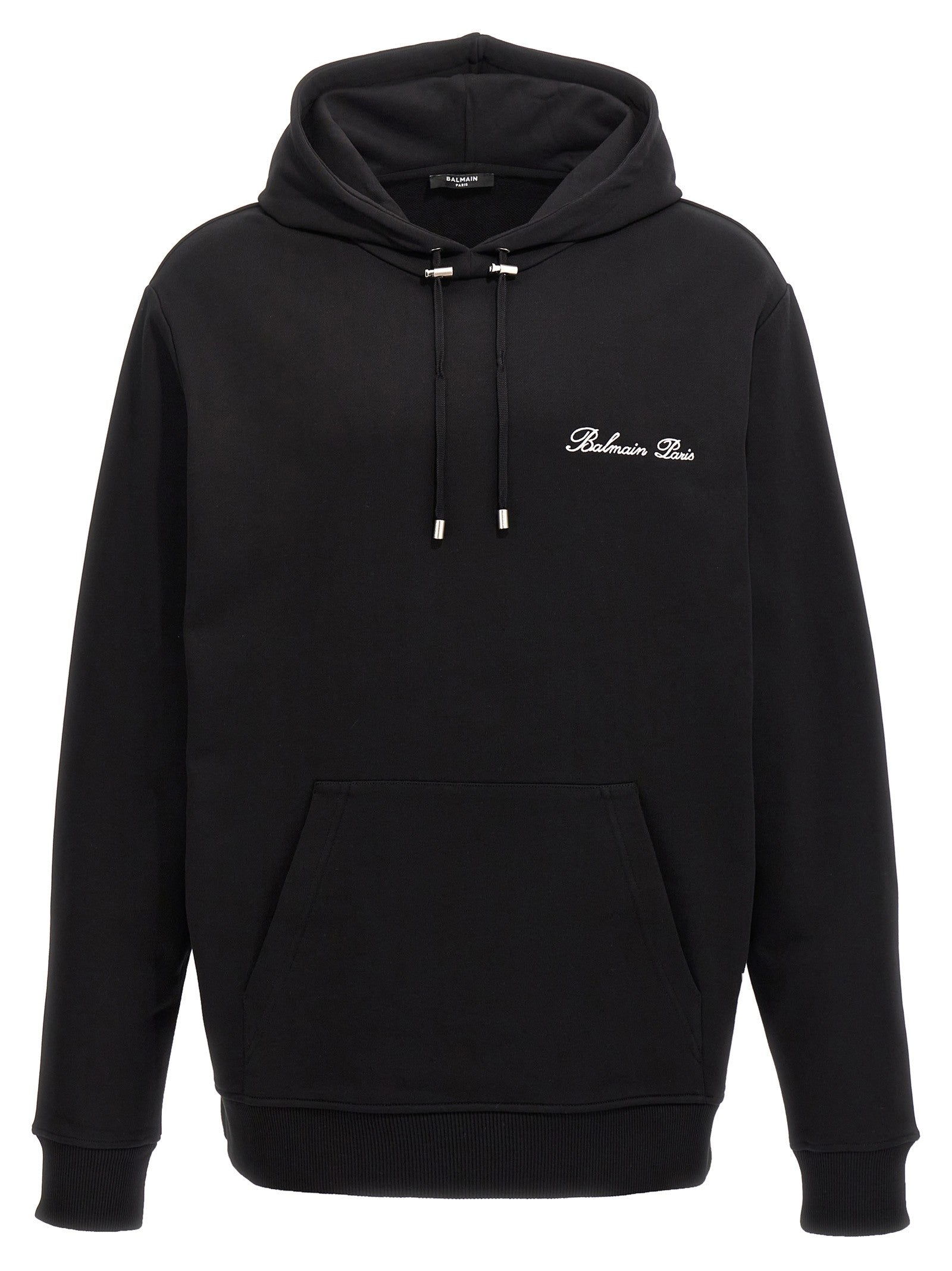 Balmain Balmain Signature Hoodie Black