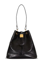 Balmain Unisex Pulse Convertible Leather Backpack Black