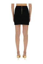 Balmain Women's Tweed Skirt Black, view 3