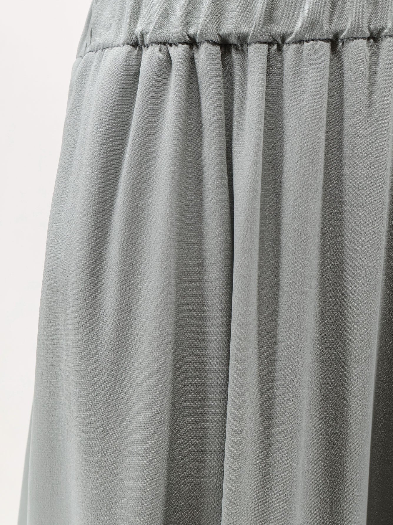 Alysi Women's Baloon Silk Trousers Grey