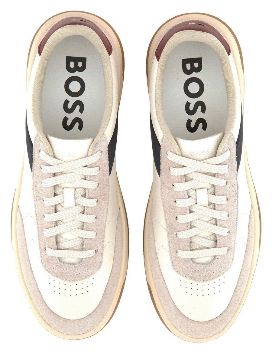 Boss Men's Baltimore Tenn Sneaker White