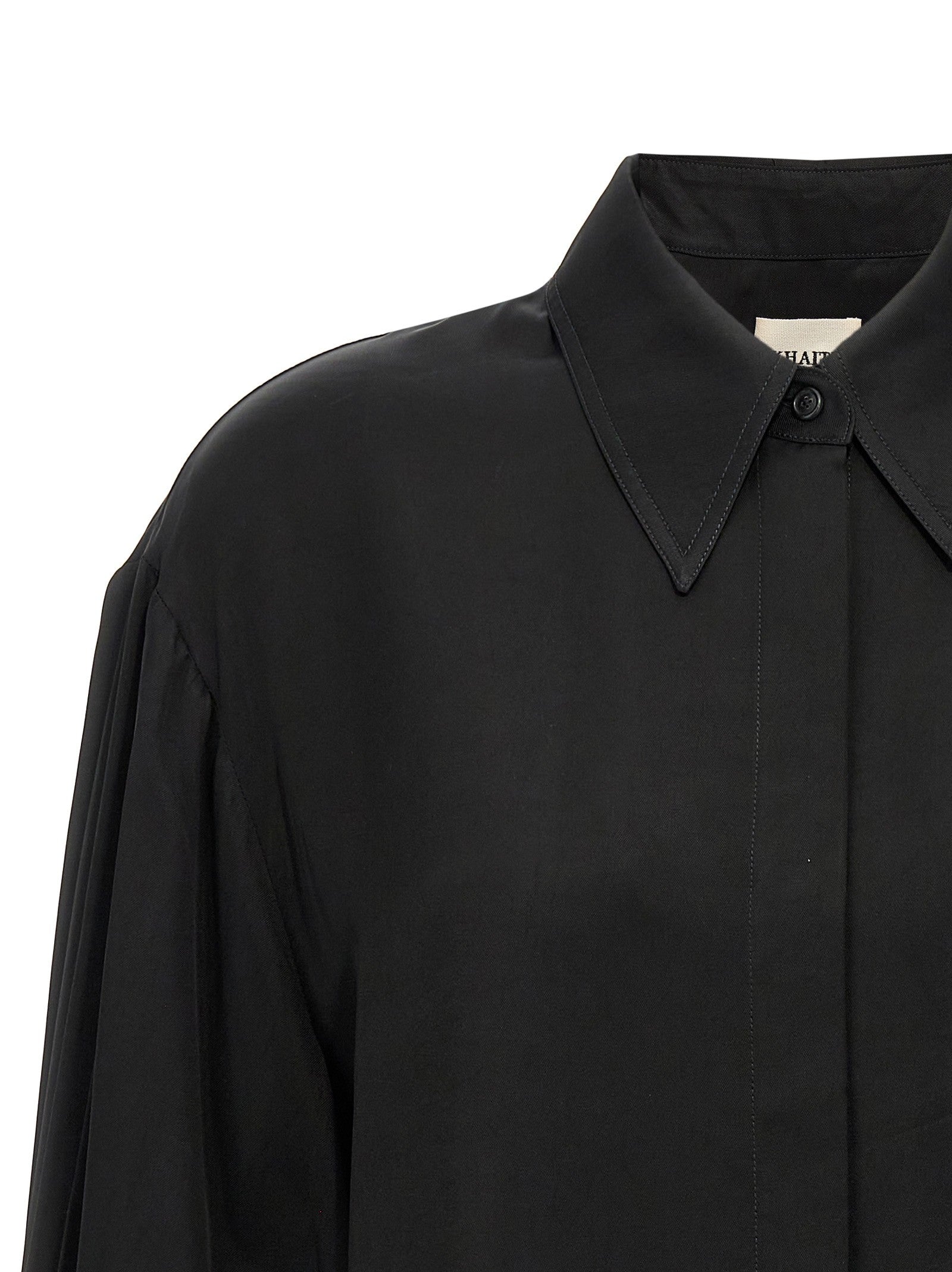 Khaite Bam Shirt Black