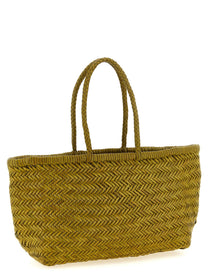 Dragon Diffusion Bamboo Triple Jump Large Shoulder Bag Green