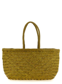Dragon Diffusion Bamboo Triple Jump Large Shoulder Bag Green
