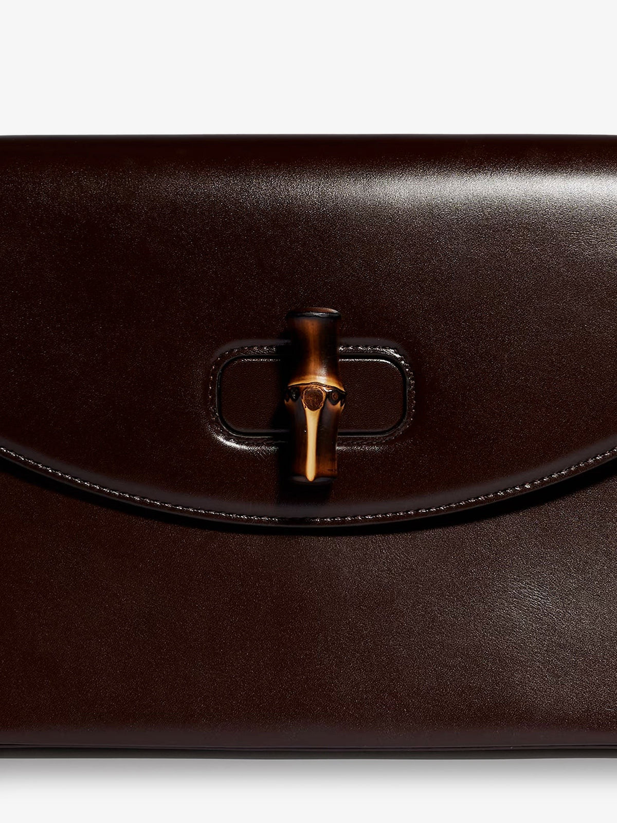 Gucci Women's Bamboo Vendetta Leather Handbag Black, view 4