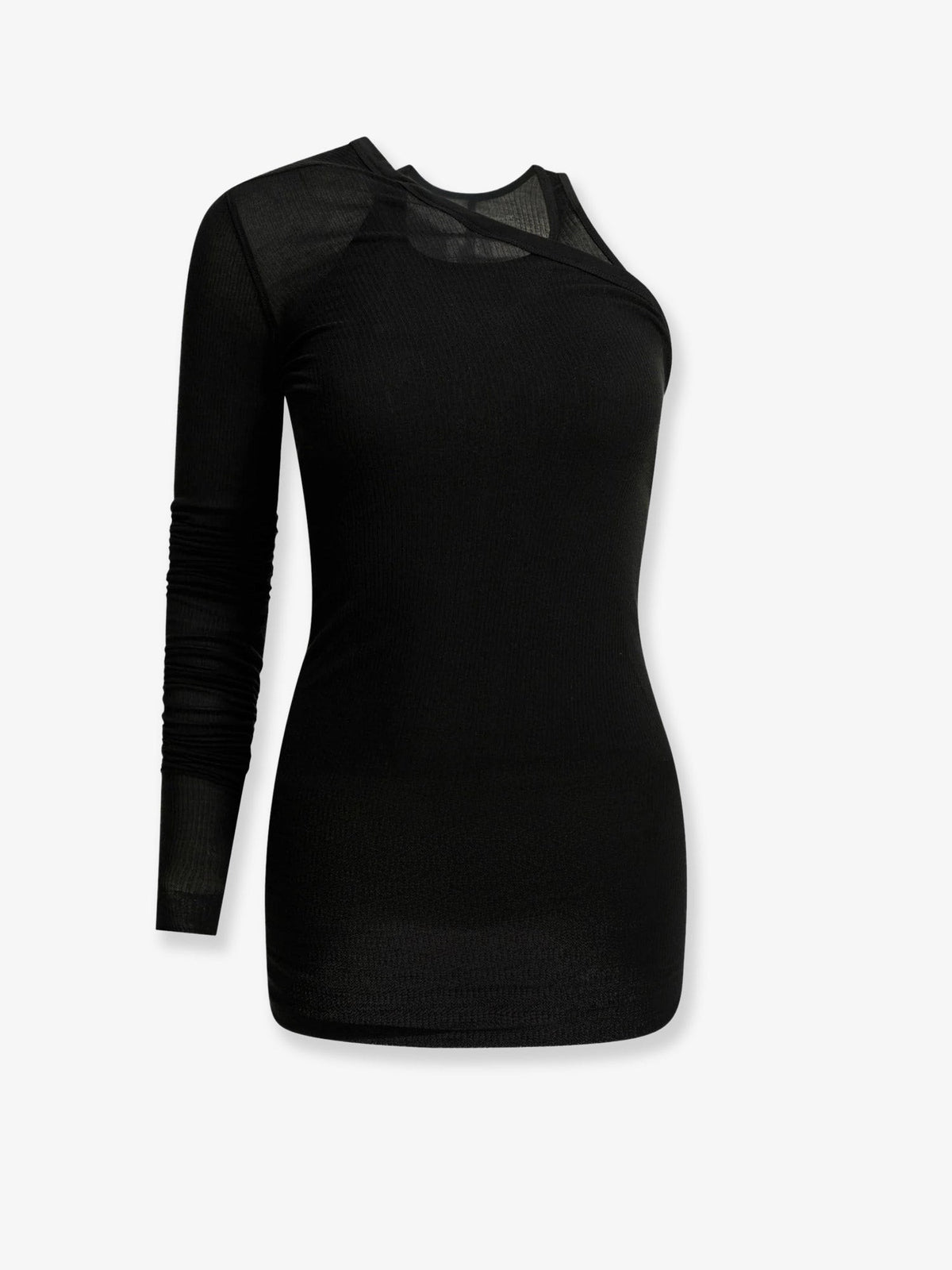 Rick Owens Women's Banana Cotton Tank Top Black