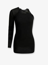 Rick Owens Women's Banana Cotton Tank Top Black