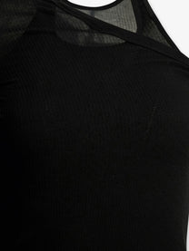 Rick Owens Women's Banana Cotton Tank Top Black