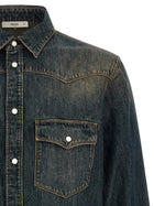 Fendi Bananatex® Denim Shirt Blue