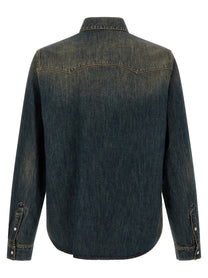 Fendi Bananatex® Denim Shirt Blue