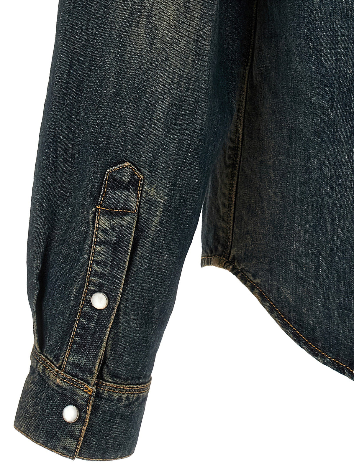 Fendi Bananatex® Denim Shirt Blue