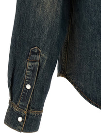 Fendi Bananatex® Denim Shirt Blue