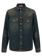 Fendi Bananatex® Denim Shirt Blue