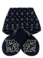Guest In Residence Bandana Bowtie Scarf Blue, view 2