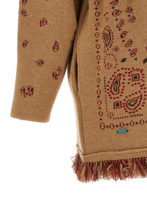 Alanui Bandana Cardigan Beige