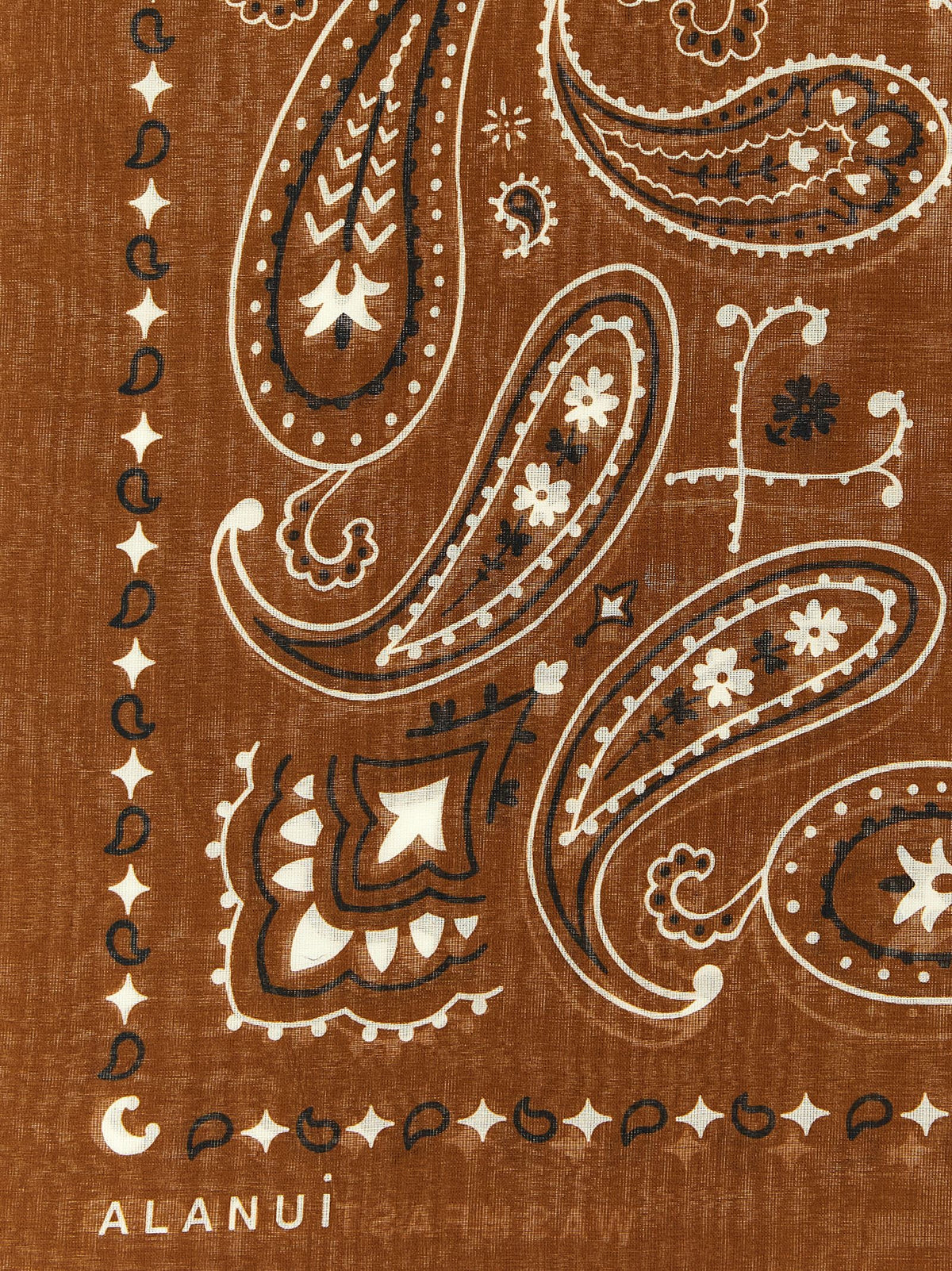 Alanui Bandana Paisley Brown, view 3
