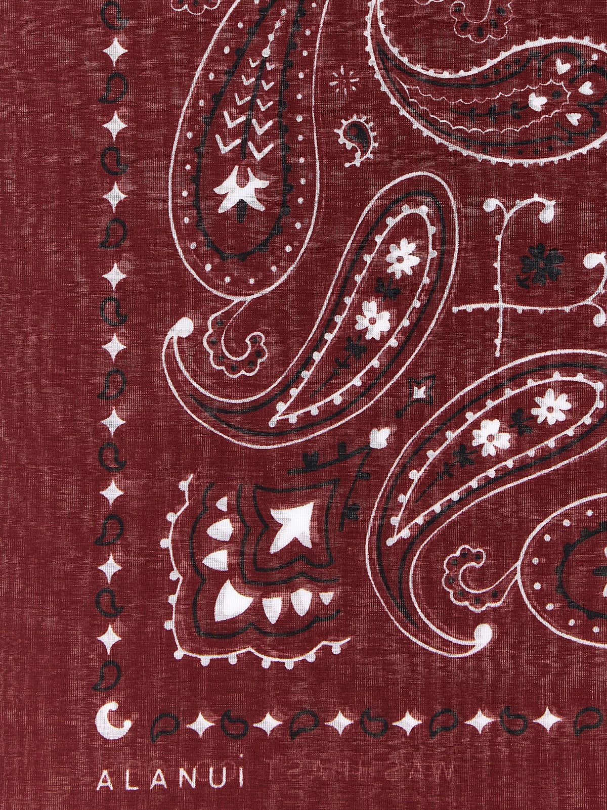 Alanui Bandana Paisley Red, view 3