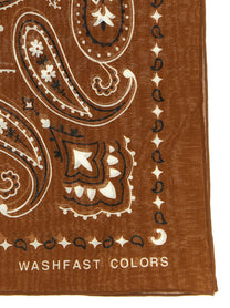 Alanui Bandana Paisley Brown