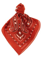 Alanui Bandana Paisley Red