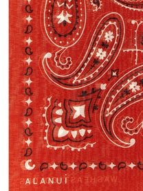 Alanui Bandana Paisley Red