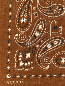 Alanui Bandana Paisley Brown