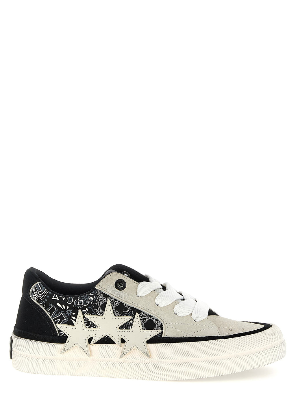 AMIRI Bandana Sunset Skate Sneakers White