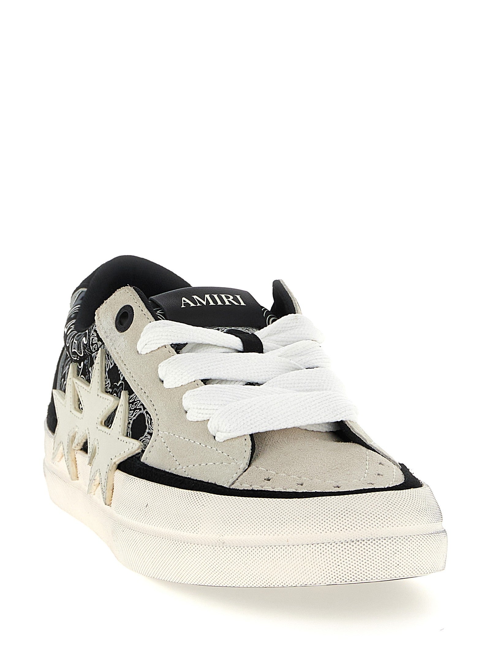 AMIRI Bandana Sunset Skate Sneakers White