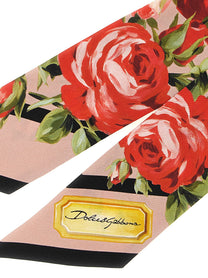 Dolce &amp; Gabbana Bandeau Bouquet Rose Blue