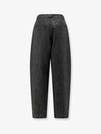 Soeur Women's Baptiste Wool Blend Trousers Grey, view 2