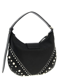 Jimmy Choo Bar Hobo Shoulder Bag White